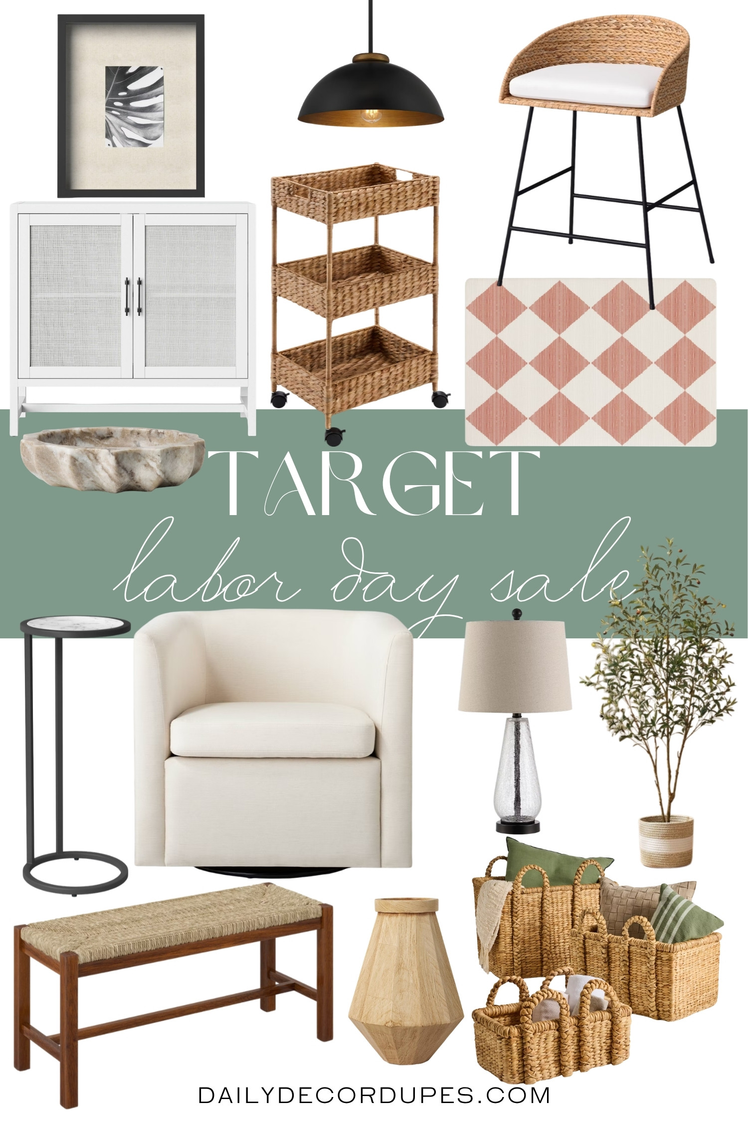 Target’s Labor Day Sale is the perfect opportunity to give your home a stylish refresh without overcomplicating things. From cozy seating and woven storage to accent tables, lighting, rugs, and decorative accessories, there are plenty of versatile pieces to mix into your space. These finds bring a beautiful blend of warm textures, natural materials, and timeless design that work across a variety of home styles. Whether you are updating one room or simply adding a few new accents, this sale has plenty of inspiration to explore. 🏡🛍️✨

Home more affordable option find similar look for less budget friendly affordable cheap cheaper beautiful pretty. Clearance sale coupon code discount code promo code luxury Inspo inspiration inspired by idea ideas Love like these? I share multiple every day in my FB group.
#TargetSale #TargetLaborDaySale #TargetHome #TargetStyle #HomeDecorFinds #HomeDecorSale #AffordableHomeDecor #FurnitureFinds #HomeRefresh #SaleAlert 

 #LTKHome #LTKSaleAlert