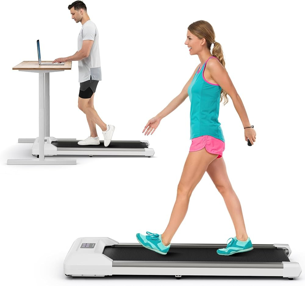 Goplus Walking Pad, 2 in 1 Under Desk Treadmill for Home and Office, Walking Pad Treadmill Under ... | Amazon (US)