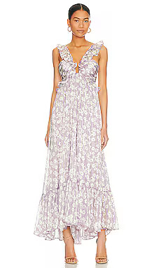 Sabina Musayev Astrid Dress in Lilac Print from Revolve.com | Revolve Clothing (Global)