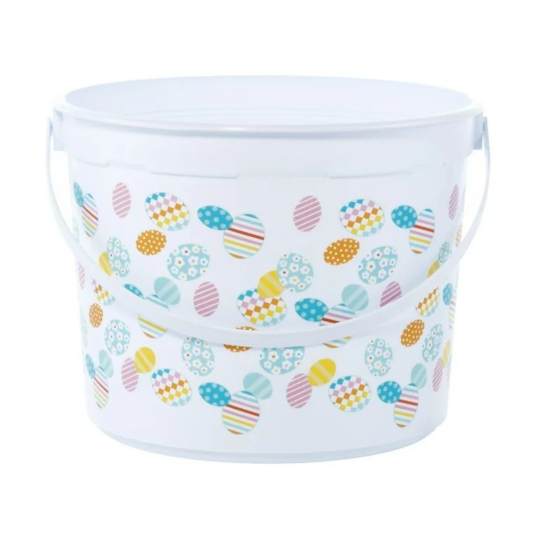 Easter 5-Quart Plastic Easter Bucket, Egg, White, Way To Celebrate | Walmart (US)
