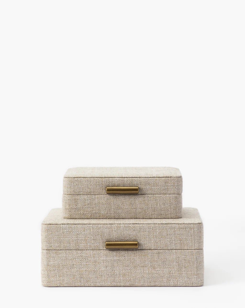 Natural Fabric Boxes | McGee & Co.