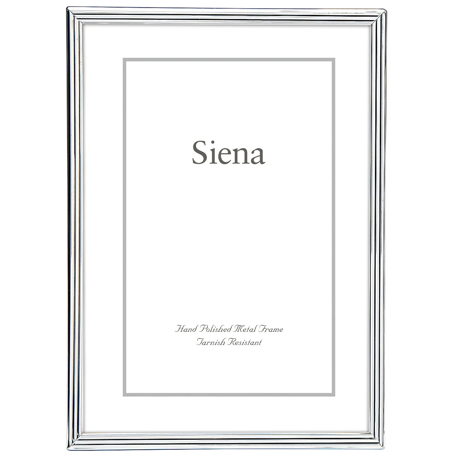 Slim Grooved Frame Silver 8x10 | Walmart (US)