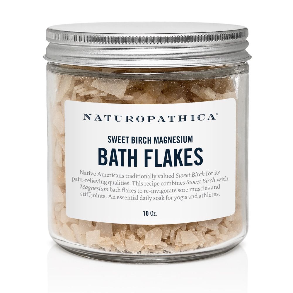 Naturopathica Sweet Birch Magnesium Bath Flakes | goop