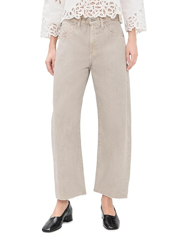 ALMOSTGOLF AG Women's Hattie Crop Jeans | Amazon (US)