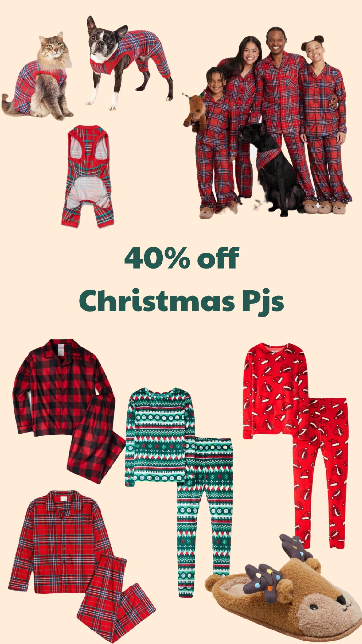 The holidays can be quite overwhelming but getting Christmas pjs early helps! One less thing to worry about! Especially when they're 40% off! Go grab now! You won't regret it. 

#LTKSaleAlert #LTKSeasonal #LTKHoliday