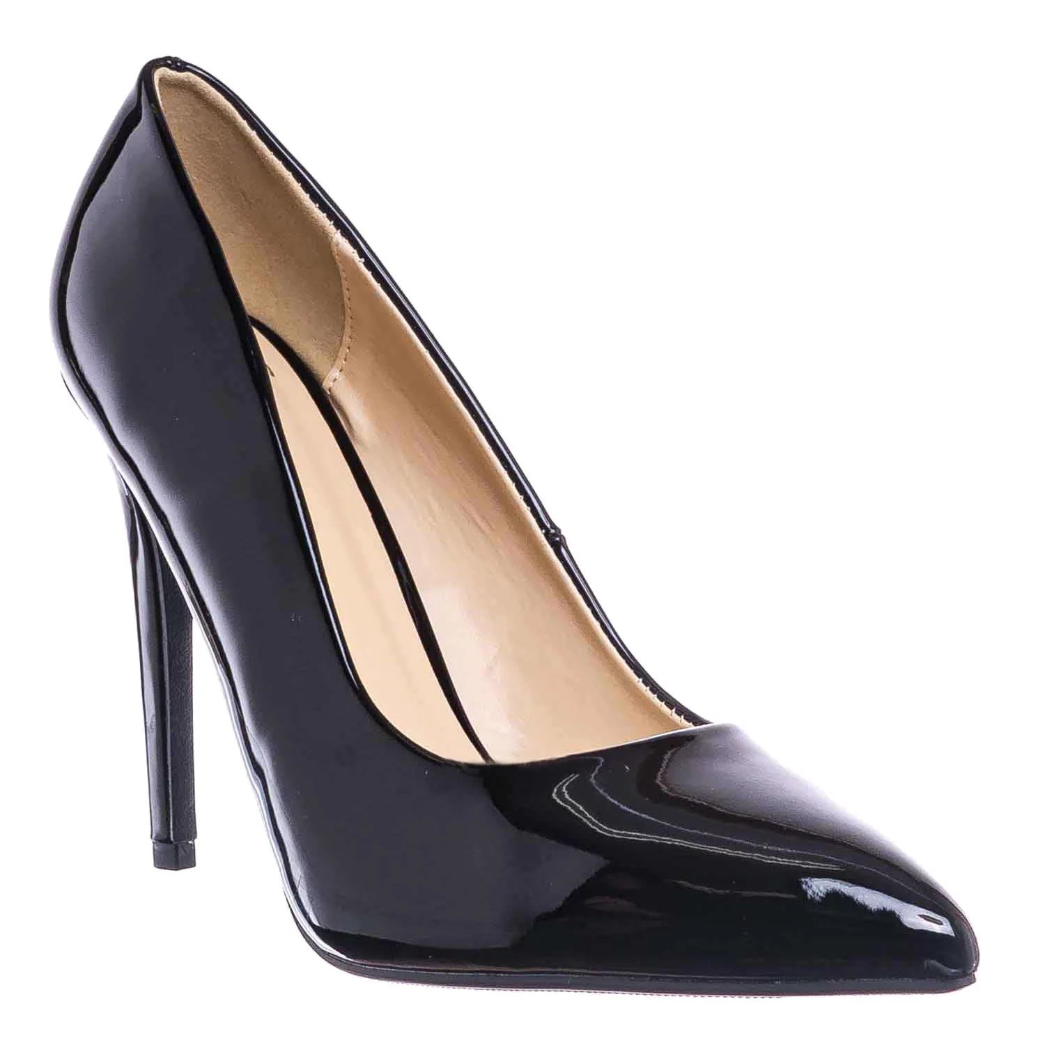 SNJ Women's Pointed Toe High Heel 4.25 inch Party Dress Stiletto Pumps | Walmart (US)