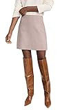 Club Monaco Women's Centie Skirt, Cedarwood TBD, Tan, 10 | Amazon (US)