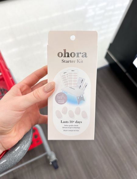 ohora semi cured gel nail strips at Target! The starter kit comes with a free LED lamp!

#LTKstyletip #LTKbeauty #LTKfindsunder50