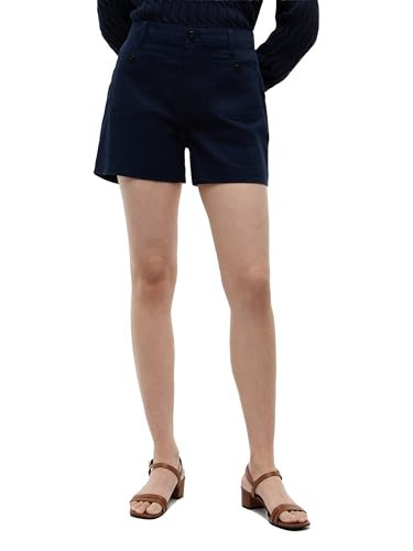 Tommy Hilfiger Women's Twill Patch Pocket 3.5" Shorts,Dark Night Navy 2 | Amazon (US)