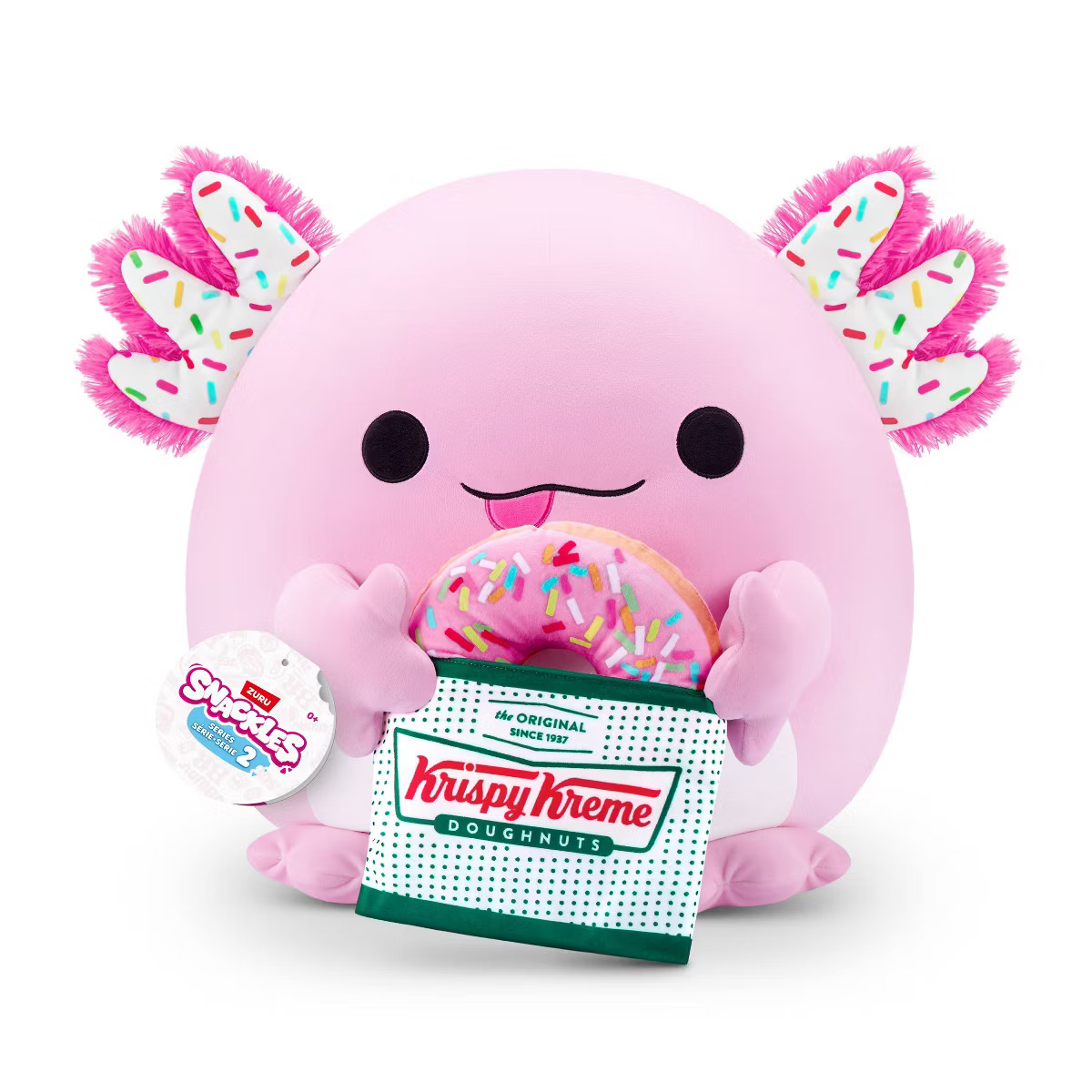Snackles 14" Plush Axolotl and Krispy Kreme | Target