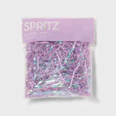1.25oz Iridescent Easter Basket Grass Purple - Spritz™ | Target