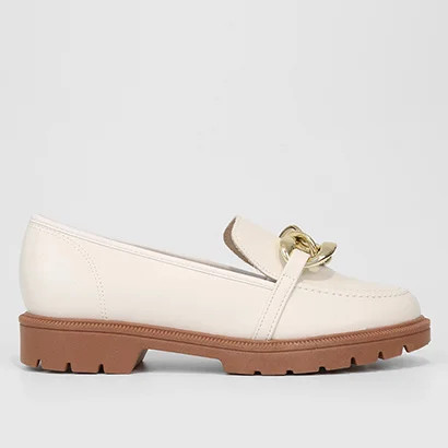 Mocassim Beira Rio Tratorado Corrente Feminino - Feminino | Netshoes (BR)