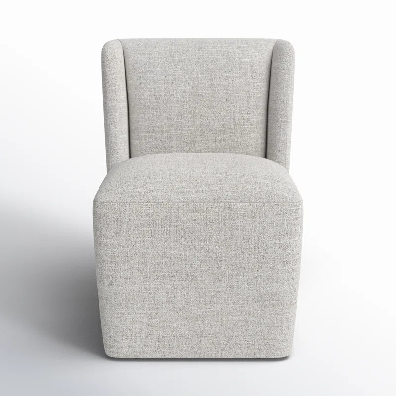 Ardeth Polyester Blend Side Chair With Caster | Wayfair North America