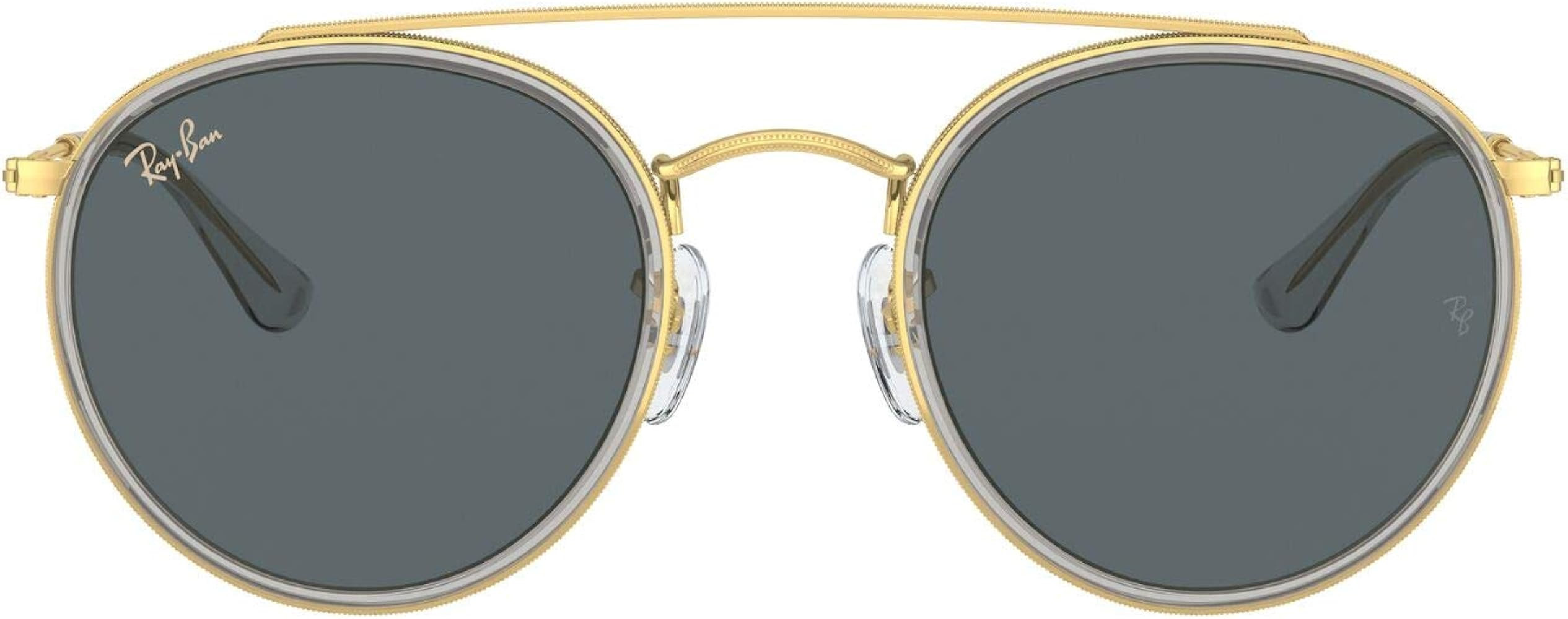 Ray-Ban Rb3647n Double Bridge Round Sunglasses | Amazon (US)