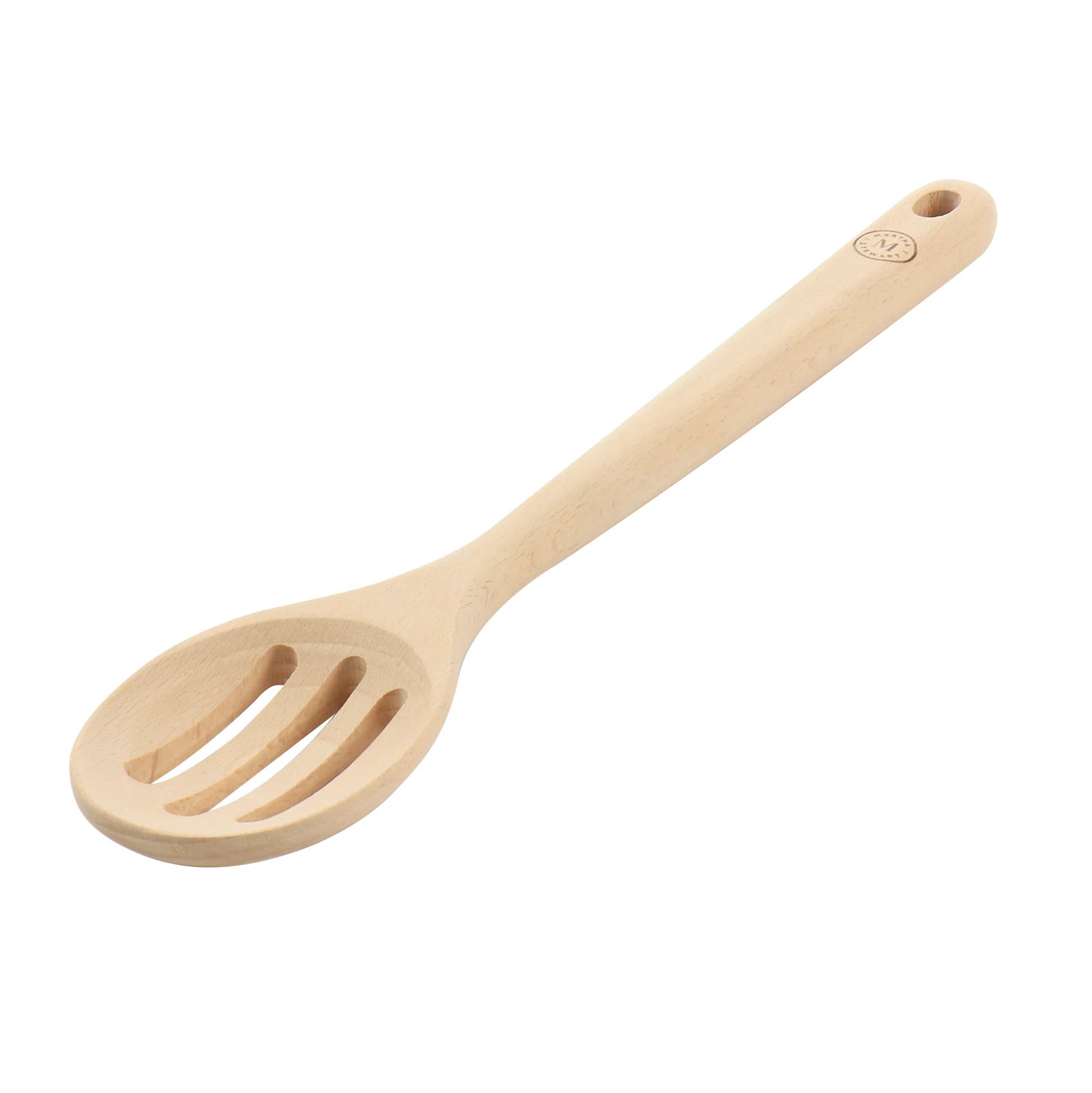 Martha Stewart 14in Wood Slotted Spoon | Wayfair North America