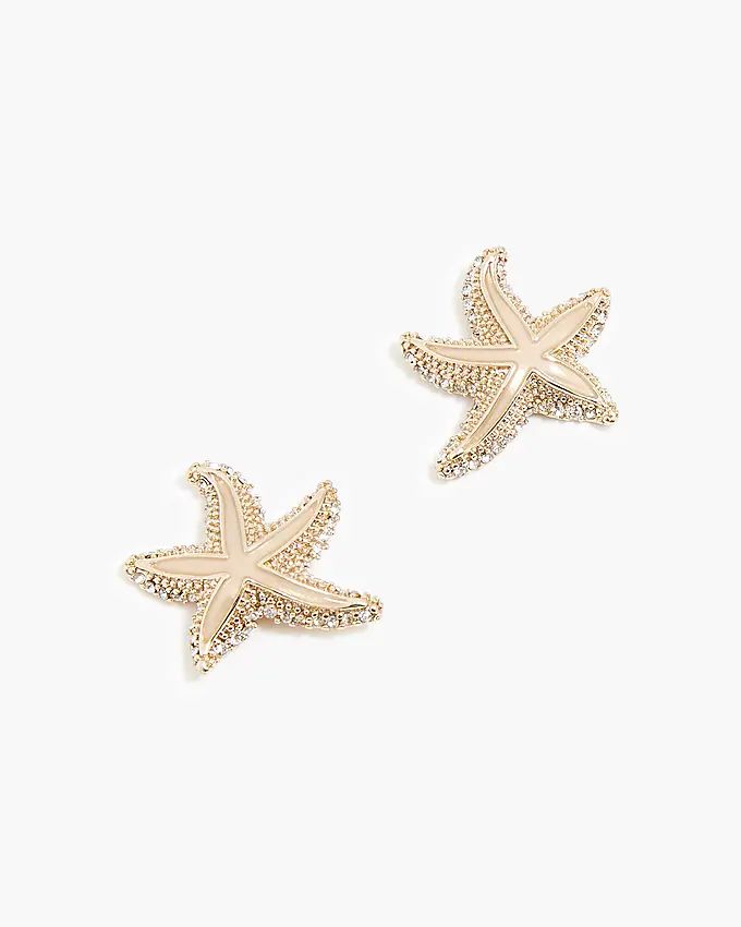 Starfish statement earrings | J.Crew Factory