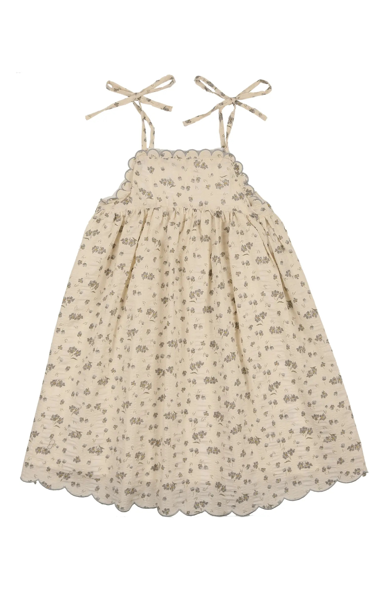 Manière Kids' Floral Cotton Blend Dress | Nordstrom | Nordstrom