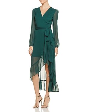 Wayf Only You Ruffle Wrap Dress - 100% Exclusive | Bloomingdale's (US)
