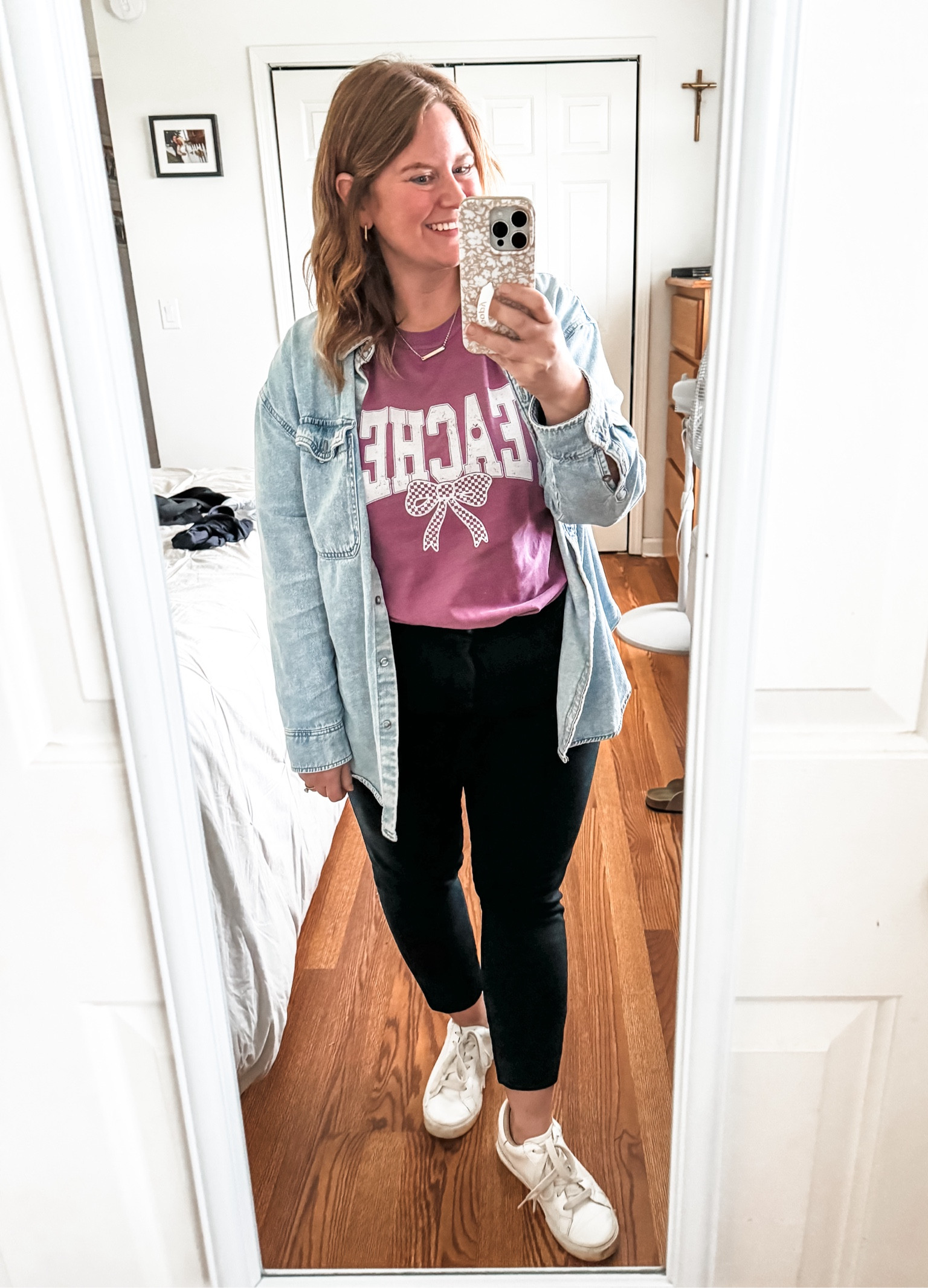 Teacher outfit!

Use code STEPHSHARES20 for $$ off the tee!

#LTKMidsize #LTKFindsUnder50 #LTKWorkwear