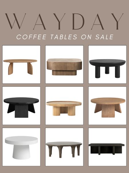 Coffee tables on sale now for WayDay! Take advantage of these deals before they’re gone! 

#LTKsalealert #LTKstyletip #LTKhome