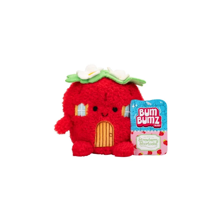 Strawberry Shortcake BumBumz Plush - 4.5-inch Berry House Collectible Stuffed Toy | Walmart (US)