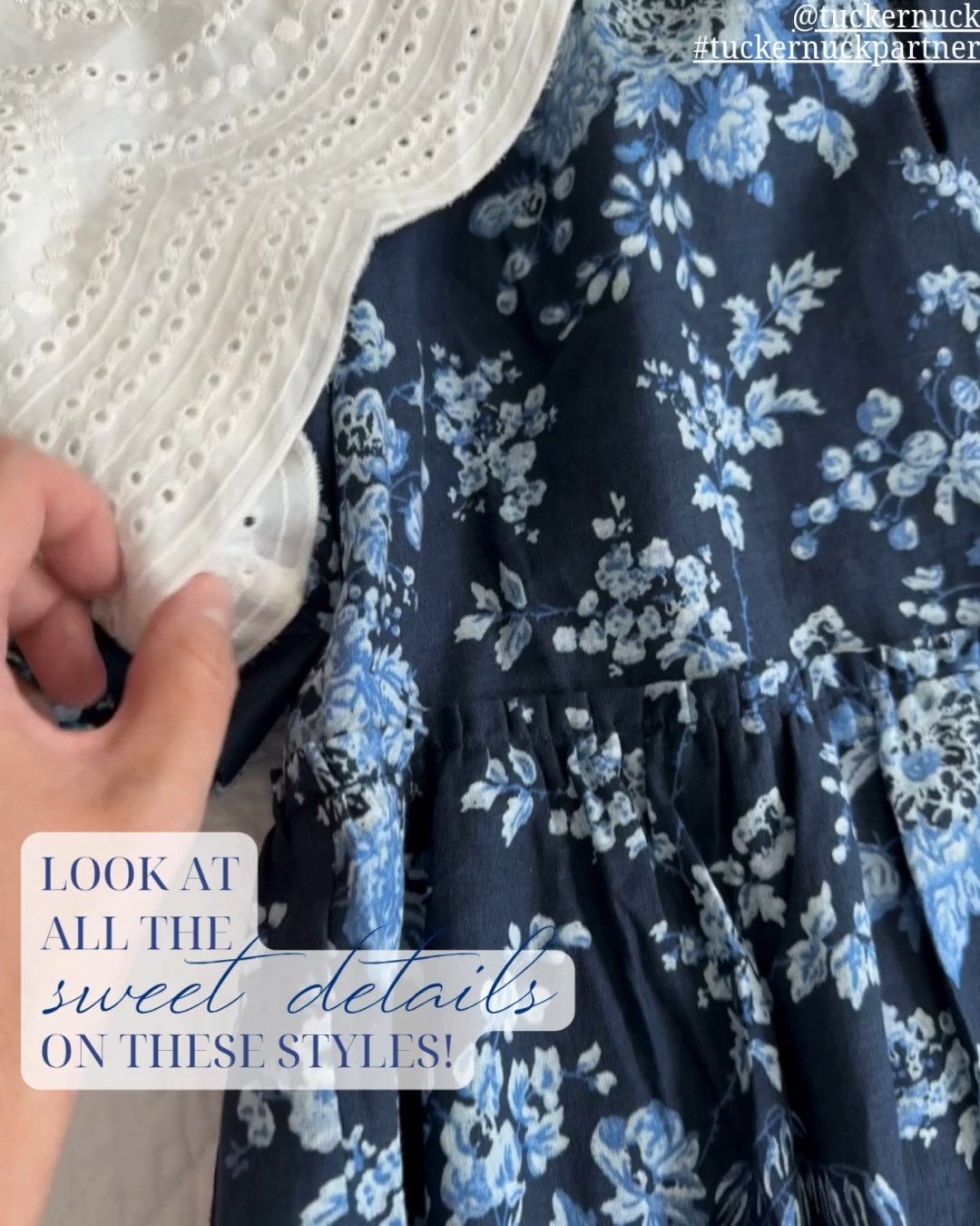 @tuckernuck #tuckernuckpartner I had to highlight all the sweet details on these styles! The subtle tier ruffles, the polished V neckline, the preppy standing neck ruffle - and the bonus subtle scallops on the white eyelet version. Oh and I love the slightly longer short-sleeve length, too! 

 

#LTKMidsize #LTKStyleTip #LTKBump