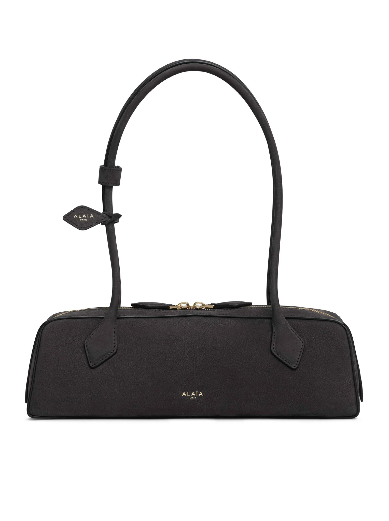 LE TECKEL MEDIUM BAG IN NUBUCK CALFSKIN - Alaia - Woman | Suitnegozi INT
