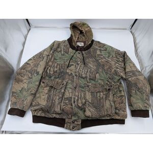 Vintage Redhead Camo Jacket Coat Quilted Men's XXL 50/50 Cotton‎ Hood Realtree | Poshmark