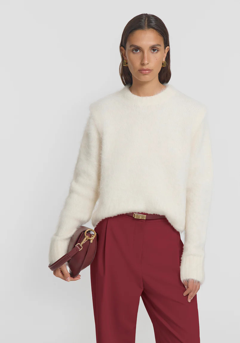 Montreal Knit IN WHITE | KNITWEAR | VIKTORIA & WOODS - Viktoria & Woods | Viktoria & Woods
