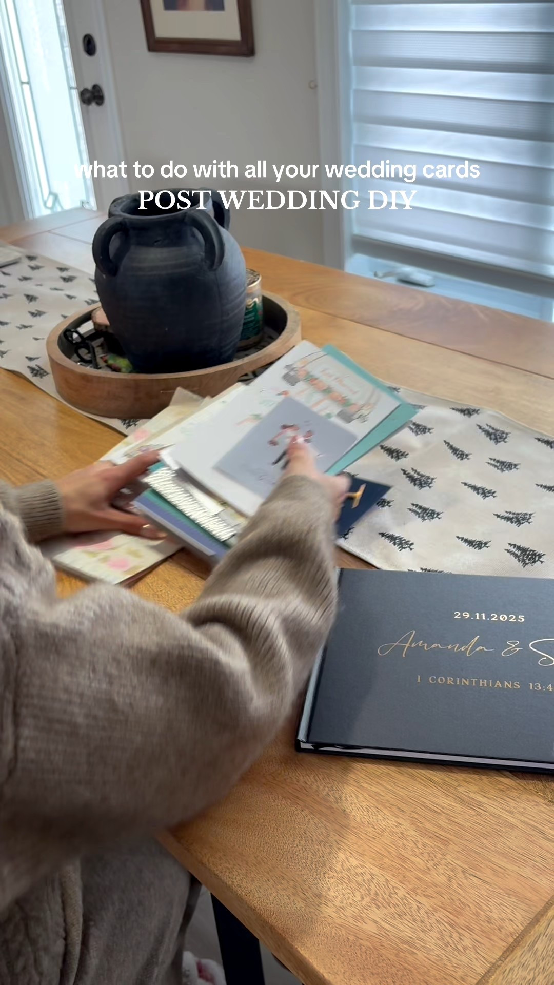 Such a fun post wedding DIY! Wanted to share where we got our custom guestbook - SHEIN! Such a steal I think it was under $25 and we were able to add our names, wedding date and the Bible verse from our wedding vows 🤍

#LTKcanada #LTKwedding