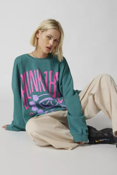 Blink 182 Punk Rock Sweatshirt | Urban Outfitters (US and RoW)