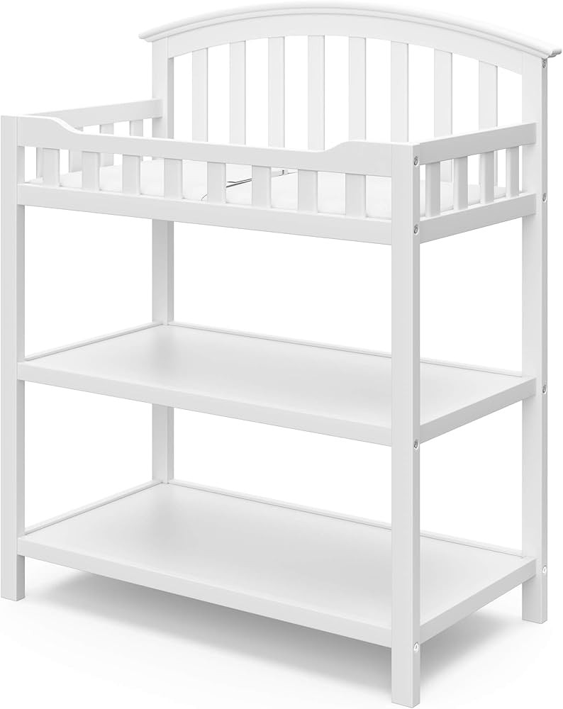Graco Changing Table with Water-Resistant Changing Pad (White) – GREENGUARD Gold Certified, Mul... | Amazon (US)