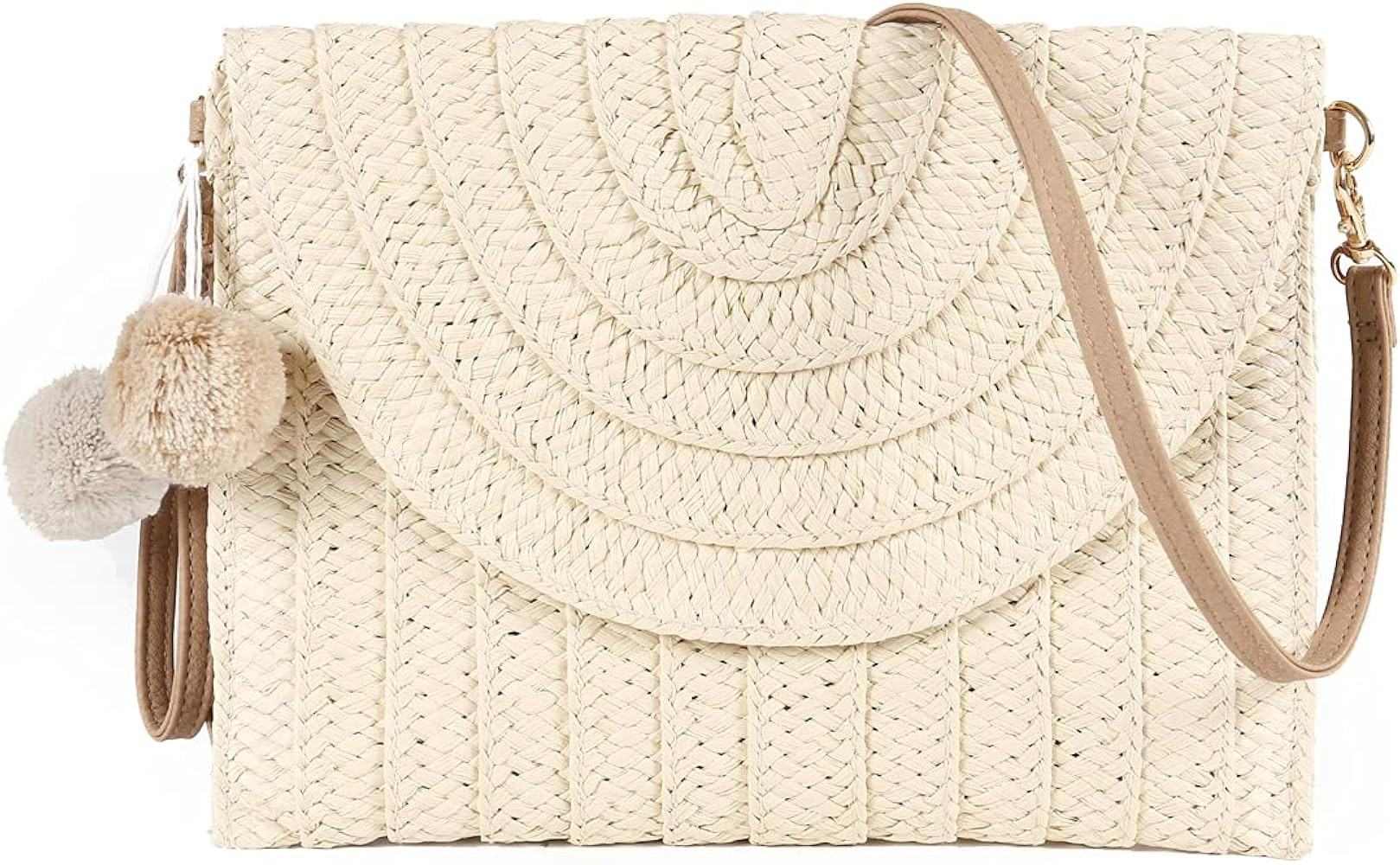 Straw Crossbody Bag / Beach Bag / Summer Bag | Amazon (US)