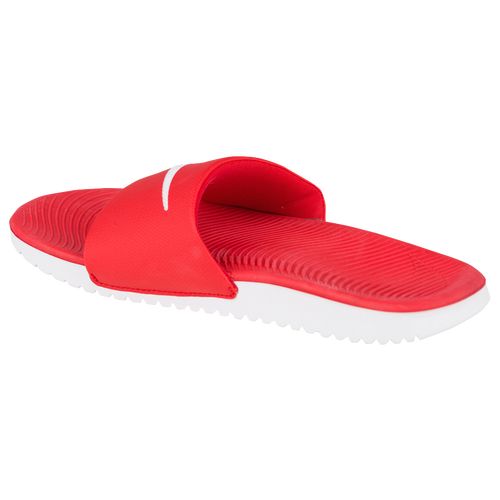 Nike Boys Nike Kawa Slide - Boys' Preschool Shoes University Red/Grey Size 02.0 | Foot Locker (US)