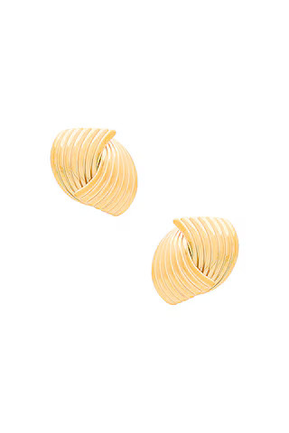 8 Other Reasons Circle Wrap Earrings in Gold from Revolve.com | Revolve Clothing (Global)