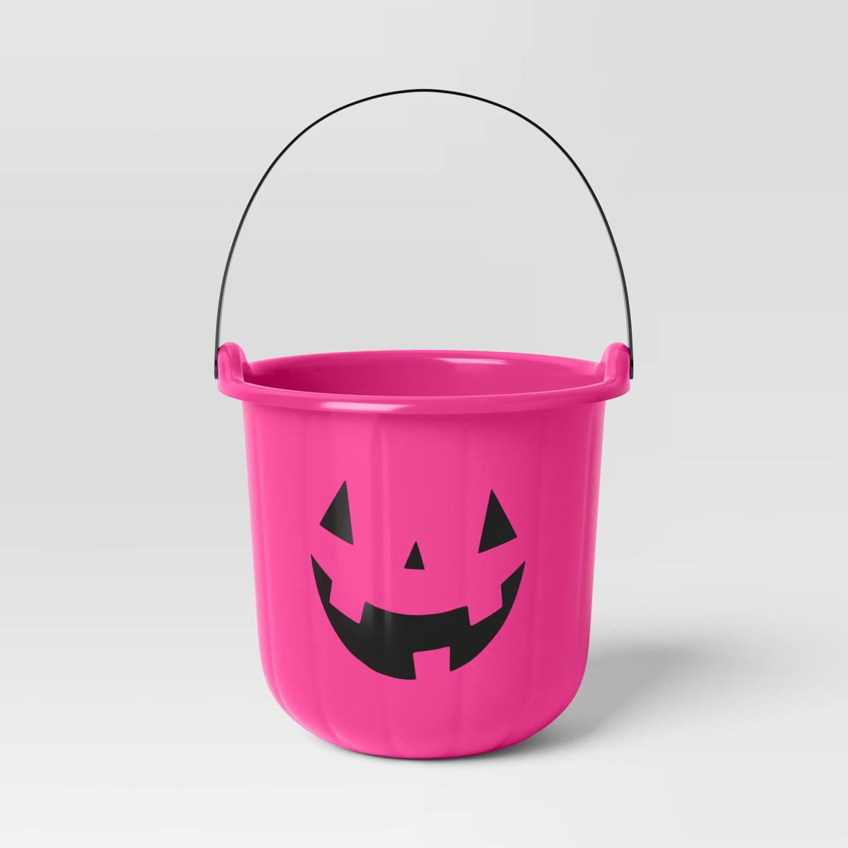 Pink Pumpkin Stackable Halloween Trick or Treat Pail - Hyde & EEK! Boutique™: Jack-o'-Lantern T... | Target