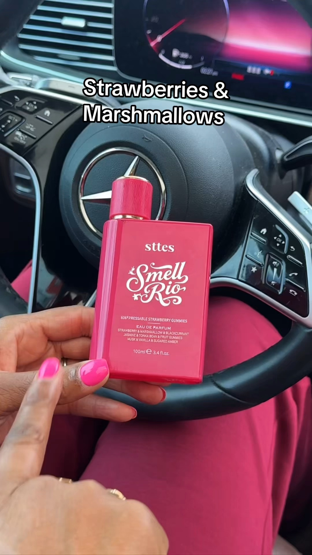 Strawberry & Marshmallow perfume 🍓 #perfume #fragrance