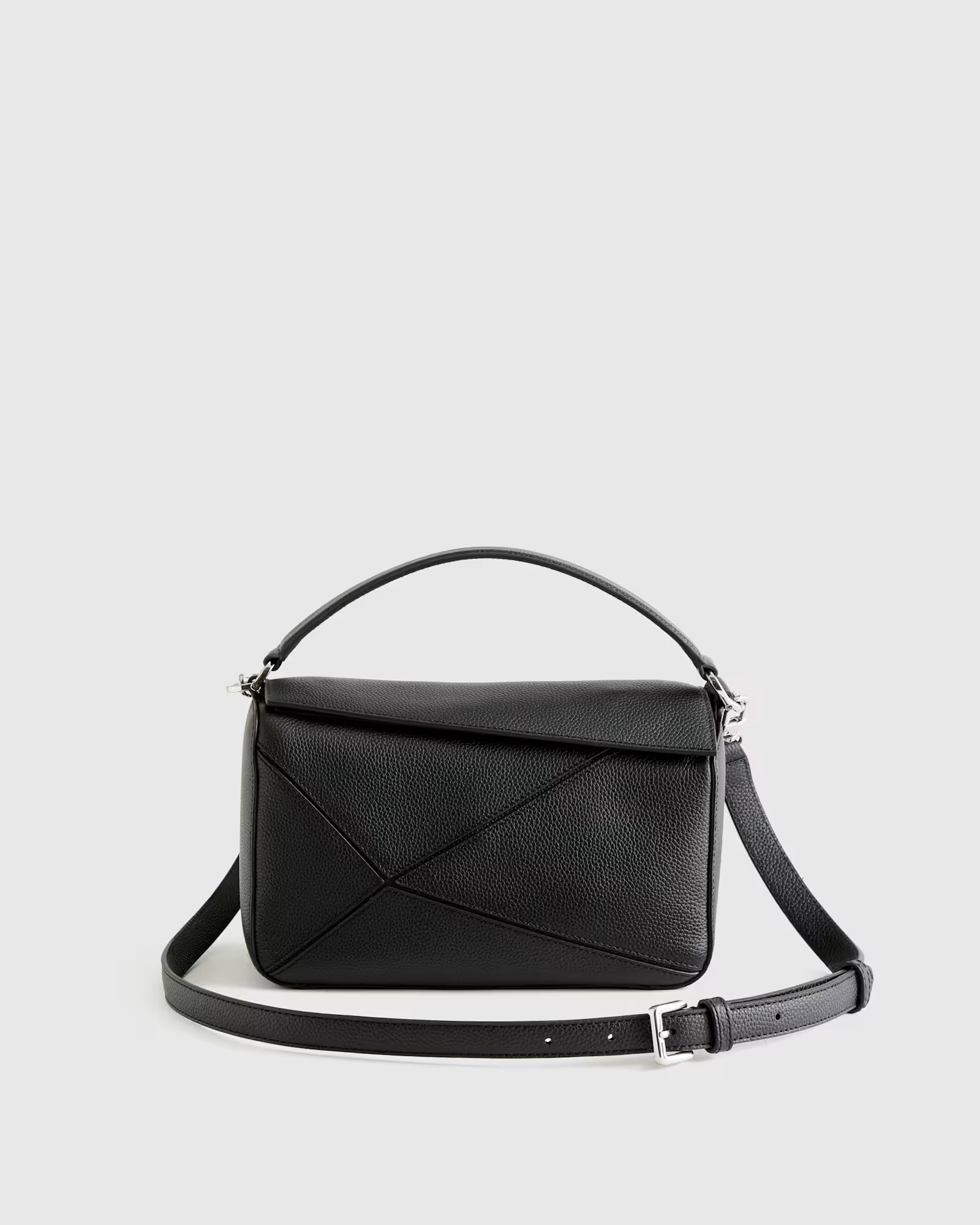 Italian Leather Patchwork Crossbody | Quince