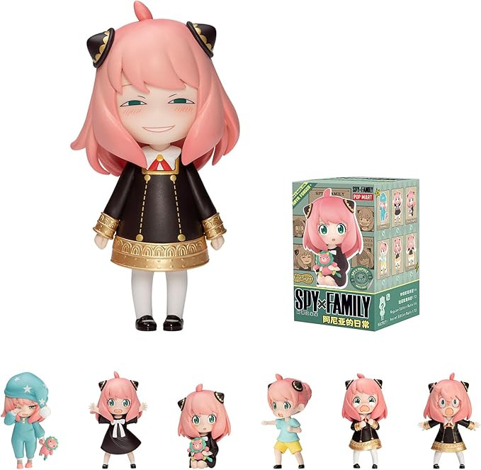 POP MART Spy × Family Anya's Daily Life Series Figures, Spy Blind Box Figures, Random Design Act... | Amazon (US)
