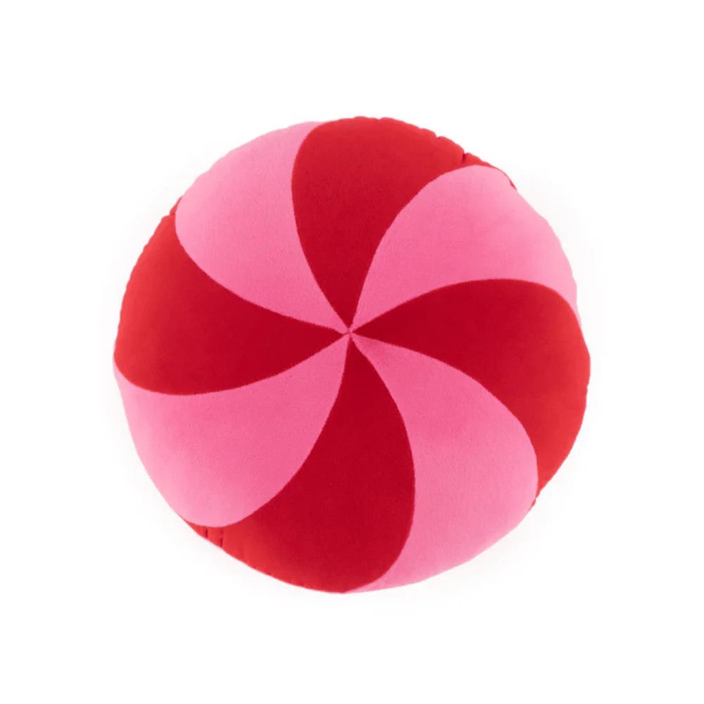 Peppermint Candy Pillow - Pink | Shop Sweet Lulu
