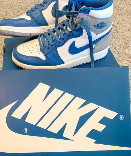Air Jordan 1 Blue High top sneakers dropped a few weeks ago. Comfy and stylish. #Sneakers #Sneakerhead #Stylish #SOTD #AirJordan #NikeShoes ##FashionInfluencer #RetroShoes @nike 

#LTKstyletip