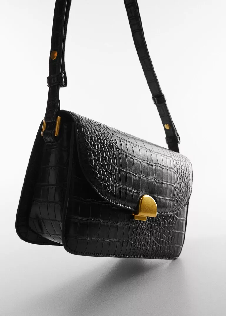 A.P.C. Grace Croc Small Leather Bag curated on LTK