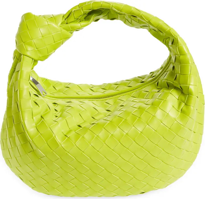 Teen Jodie Intrecciato Leather Hobo | Nordstrom