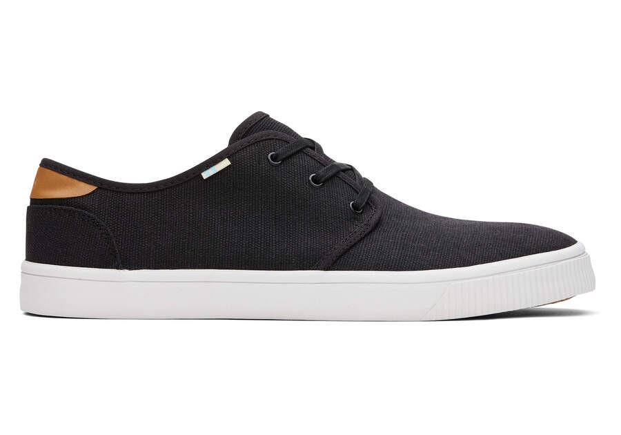 Men
Carlo Black Heritage Canvas Lace-Up Sneaker | Toms Americas