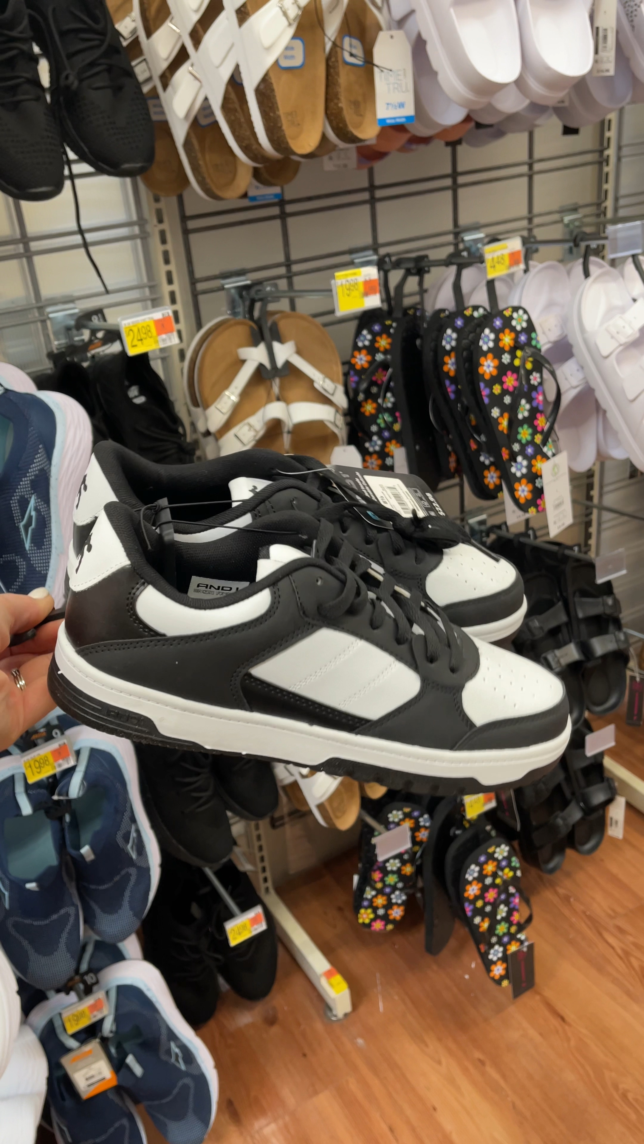 Panda dunks inspired sneakers at Walmart!  Super cute and run true to size.  Under $25!!! 

#LTKunder50 #LTKshoecrush