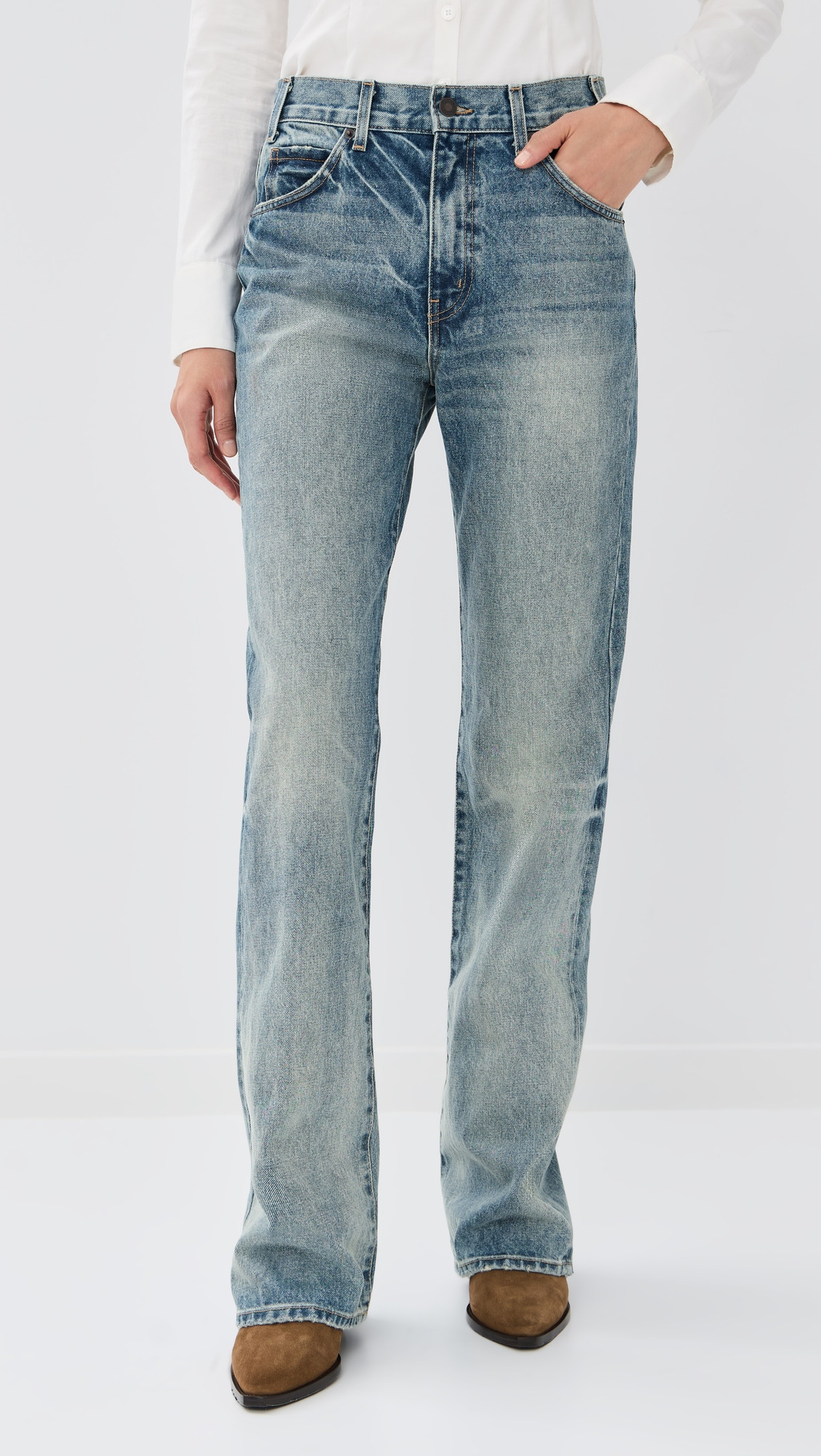 Nili Lotan Joan Jeans Summer Wash 28 | Shopbop