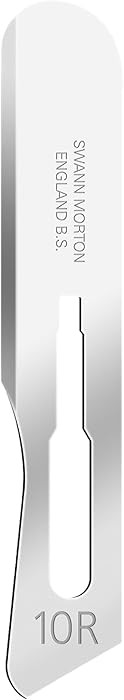 Swann Morton Scalpel Blade #10R - Sterile Dermaplane Blade for Face, Dermaplaning for Women & Men... | Amazon (US)
