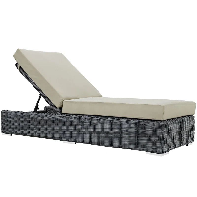 Keiran Outdoor Patio Sunbrella Chaise Lounge | Wayfair North America