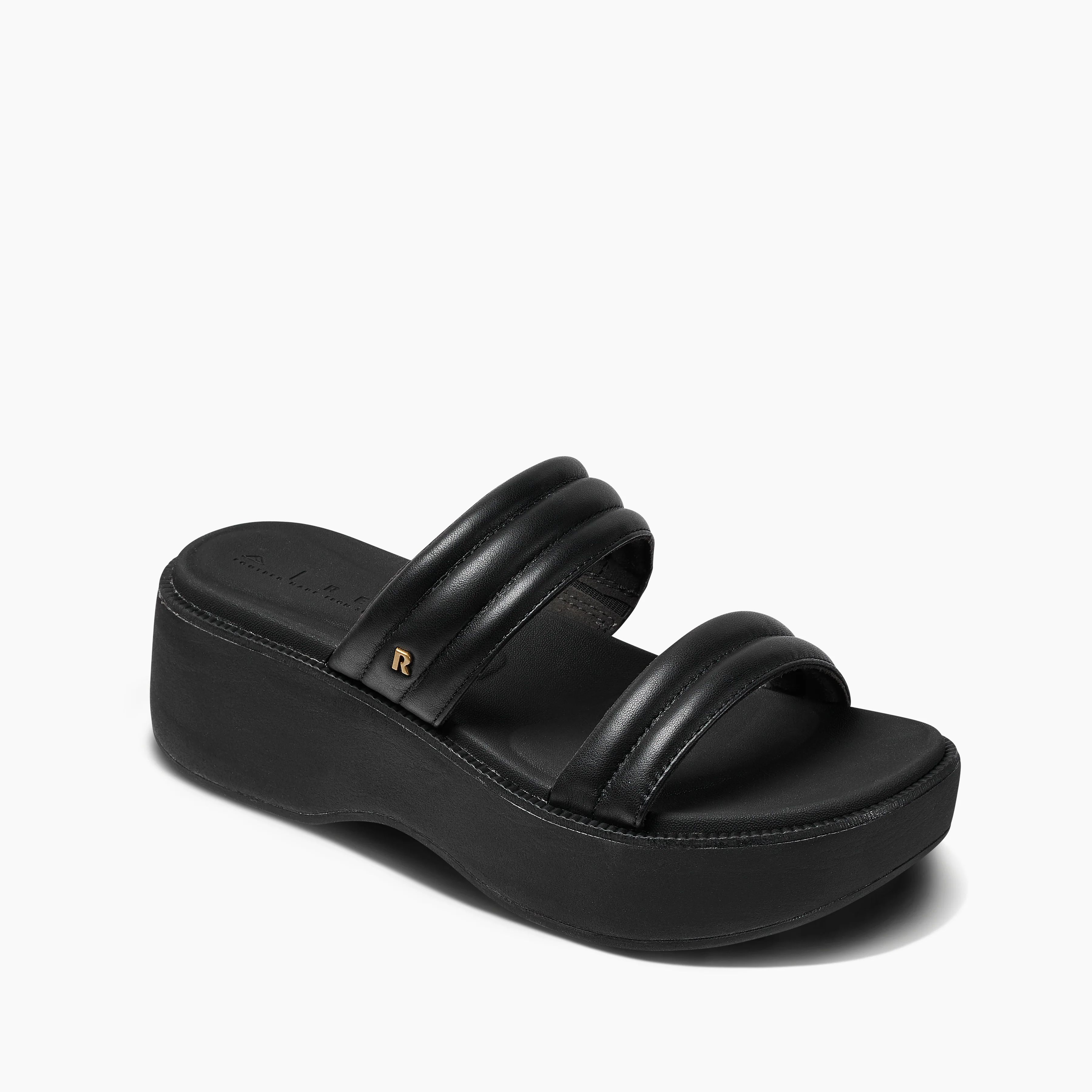 Women's Lofty Lux Hi Sandals in Black | REEF® | Reef