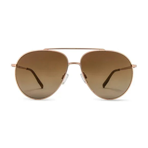 NEW HAWKERS x REVOLVE Jackpot Sunglasses in Brown Gold Metal Aviators Pilot | Poshmark